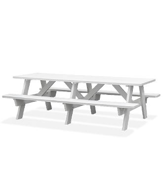 Picnic Table With Attached Seats Patiova