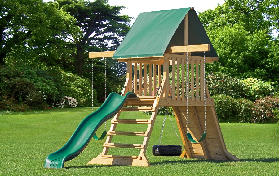 Blue Rabbit Play Periscope Swingset Jungle Gym Playset Playground Fort Telescope 