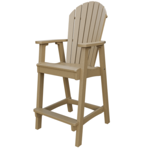 Amish-Crafted Poly Adirondack Bar Chair