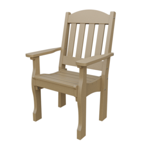 Poly English Garden Dining Armchair