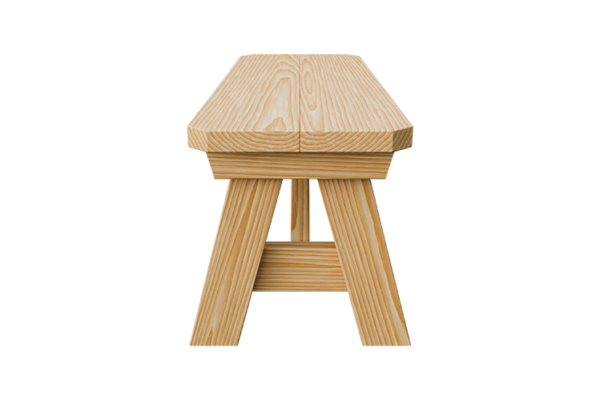 42” Wood Bench - Image 3