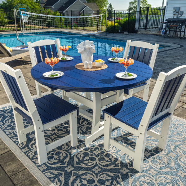 42” Round Poly Adirondack Dining Table - Image 7