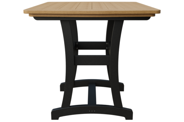 4' x 4' Poly Adirondack Bar Height Table - Image 2
