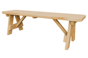 54” Wood Bench