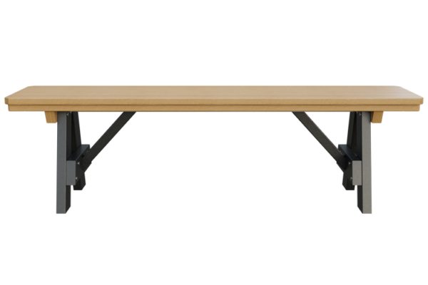 6' Poly Dining Bench - Image 4