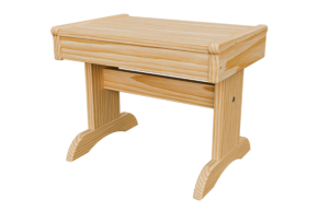 Wood Adirondack End Table