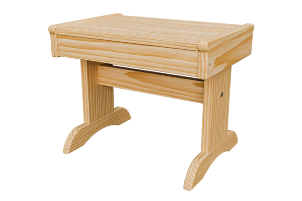 Wood Adirondack End Table