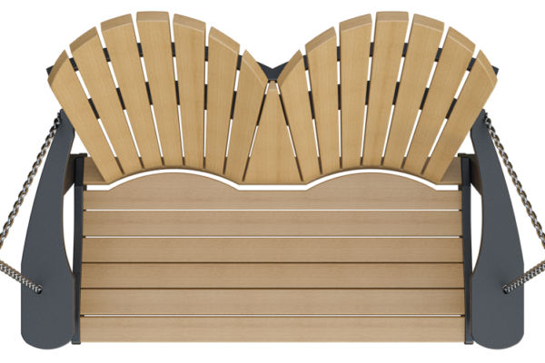 4' Poly Adirondack Hanging Swing - Image 2
