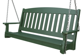 5' Poly English Garden Hanging Swing