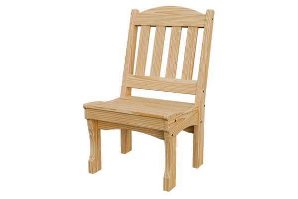 Wood English Garden Dining Side Chair