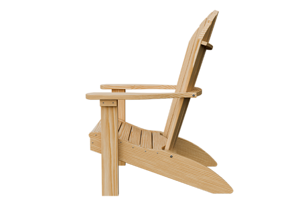 Amish-Crafted Wood Adirondack Chair - Image 3