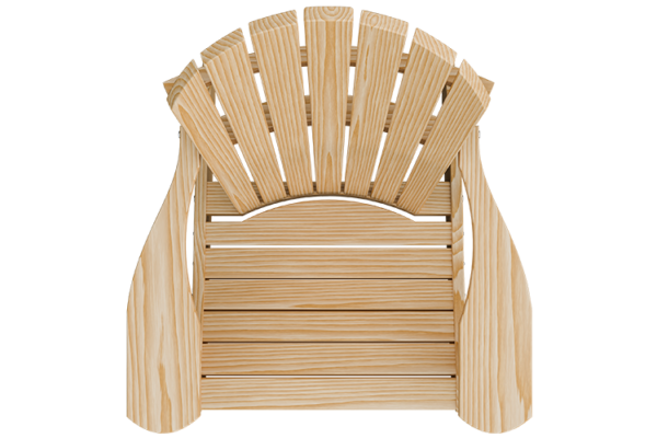 Amish-Crafted Wood Adirondack Chair - Image 2