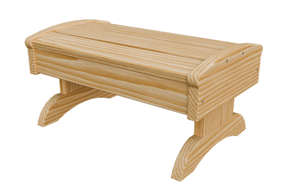 Wood Adirondack Footstool