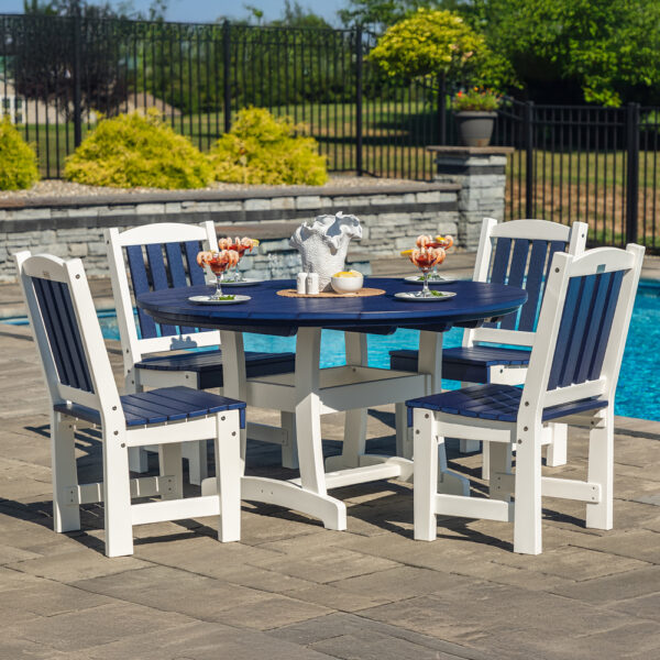 Poly English Garden Dining Side Chair - Image 6