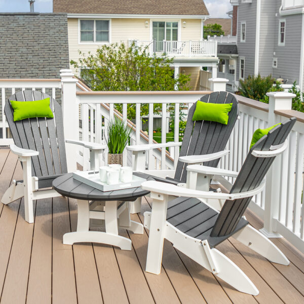 Amish-Crafted Poly Folding Adirondack Chair - Image 10