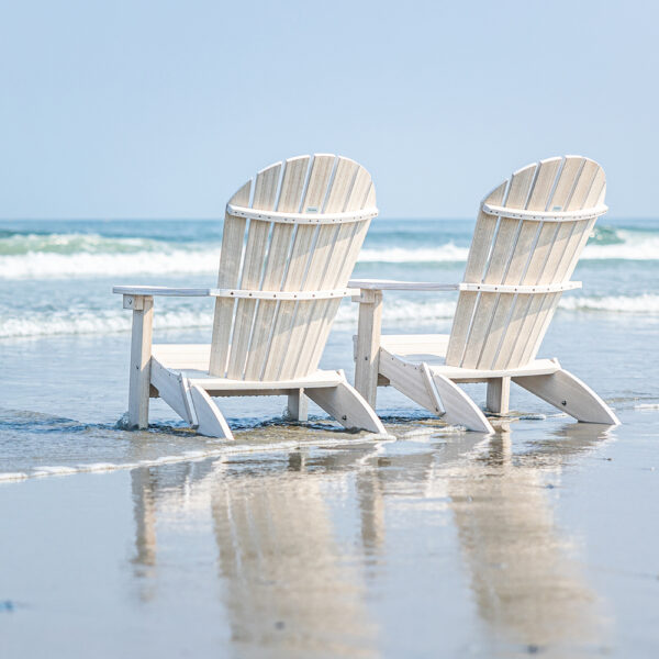 Amish-Crafted Poly Folding Adirondack Chair - Image 9