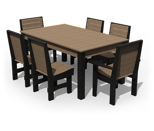 Coastal Poly Dining Set Patiova, Coastal Outdoor Furniture