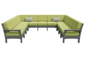 VaraMora 11-Seat U-Shaped Sectional