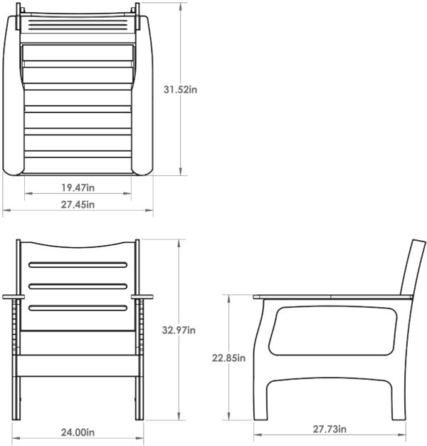 VaraMora Patio 6-Piece Set: 3-Seat Sofa, Loveseat, Chair, 2 Side Tables, and Ottoman with Hideaway Tray - Image 3