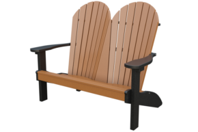 4' Poly Adirondack Love Seat