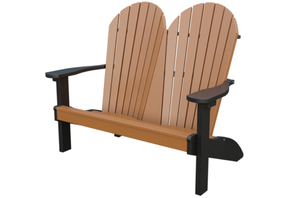 4' Poly Adirondack Love Seat