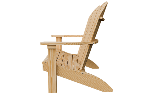 4’ Wood Adirondack Love Seat - Image 3