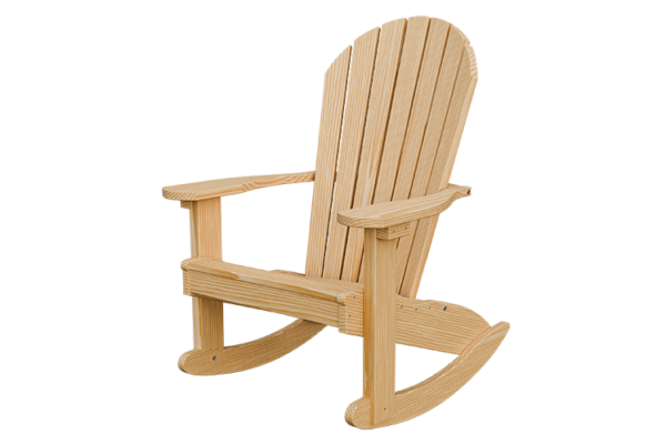 Wood Adirondack Rocker