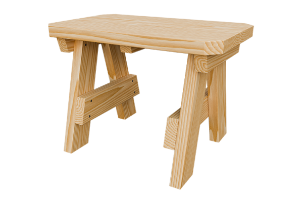 23” Wood Bench