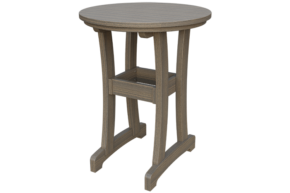 30" Round Poly Adirondack Counter Height Table