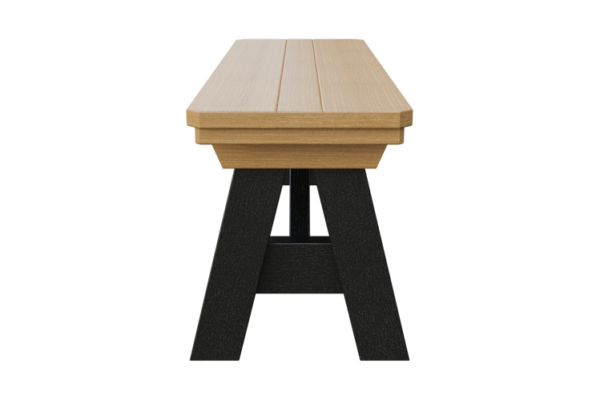 4' Poly Dining Bench - Image 2
