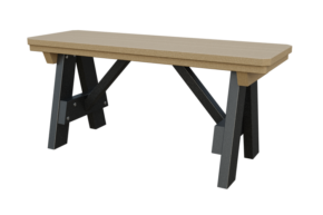 4' Poly Dining Bench