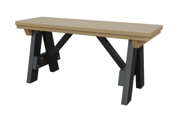 4' Poly Dining Bench