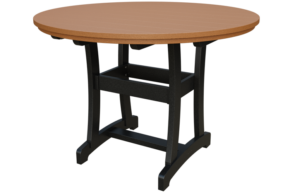 54" Round Poly Adirondack Counter Height Table