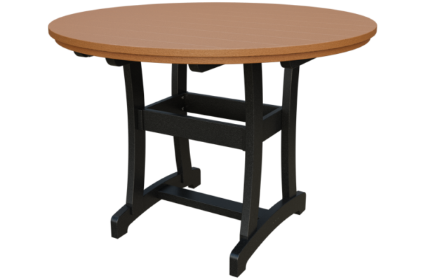 54" Round Poly Adirondack Counter Height Table