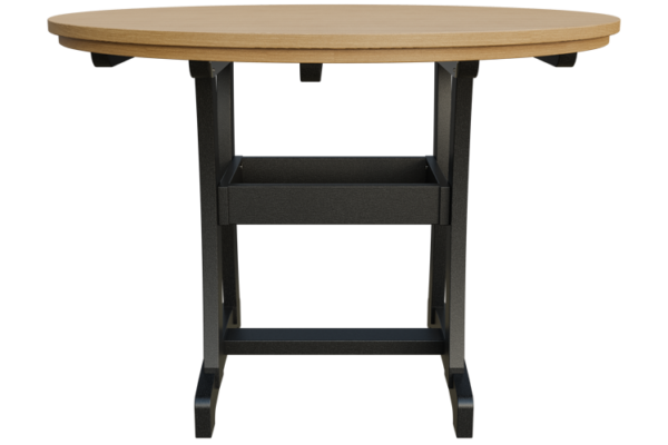 54" Round Poly Adirondack Counter Height Table - Image 4