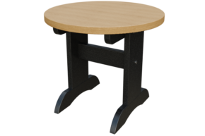 Poly Adirondack Round End Table