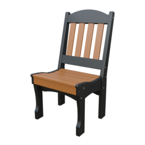 Poly English Garden Dining Side Chair