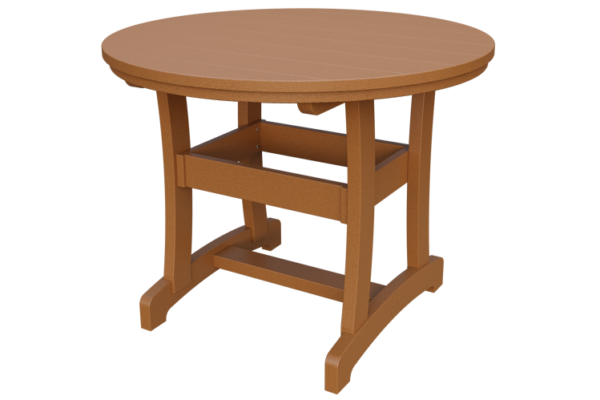 42” Round Poly Adirondack Dining Table