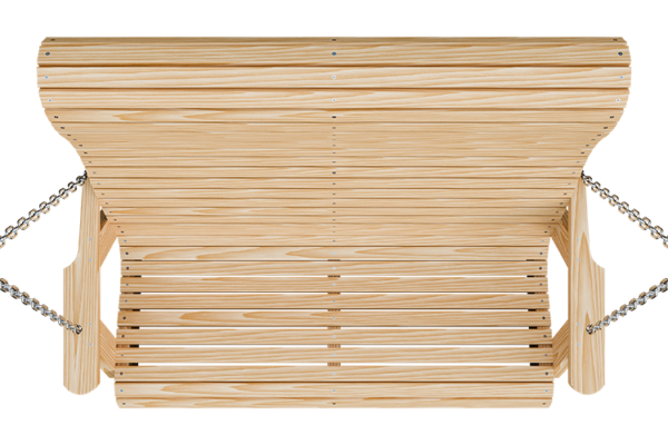 4’ Wood Rollback Swing - Image 2