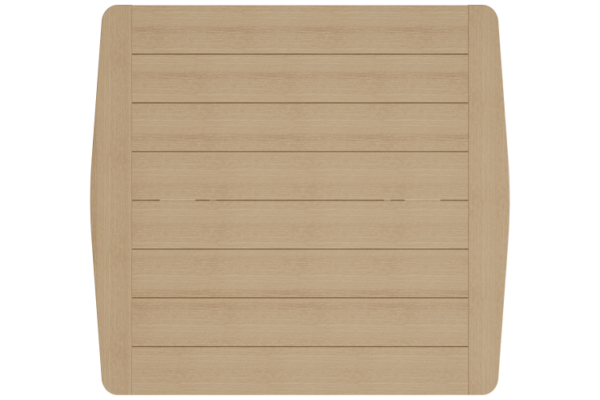 4' x 4' Poly Adirondack Counter-Height Table - Image 3