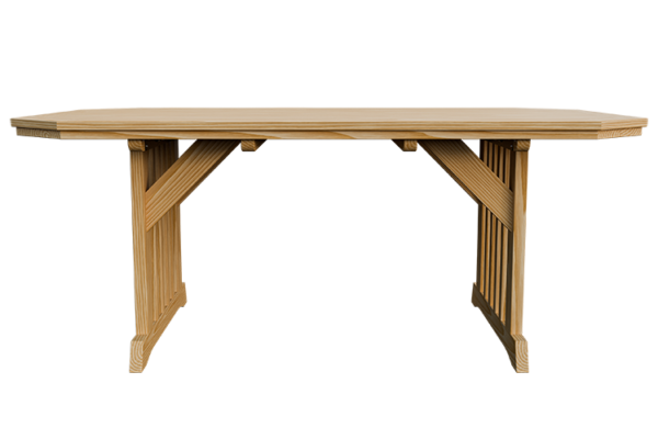 4’ x 6’ Wood English Garden Dining Table - Image 4