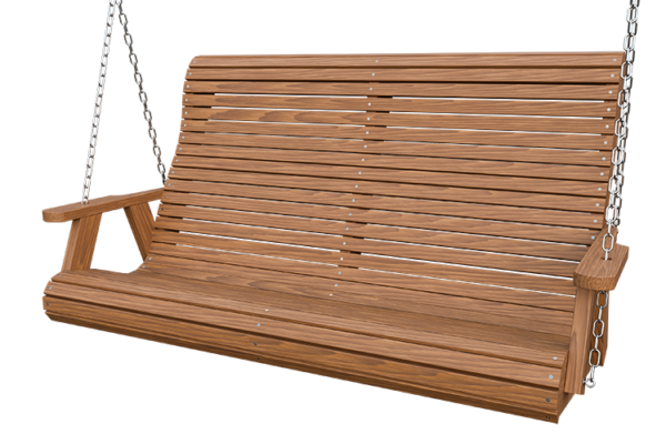 5’ Wood Rollback Swing