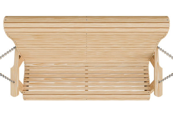5’ Wood Rollback Swing - Image 2
