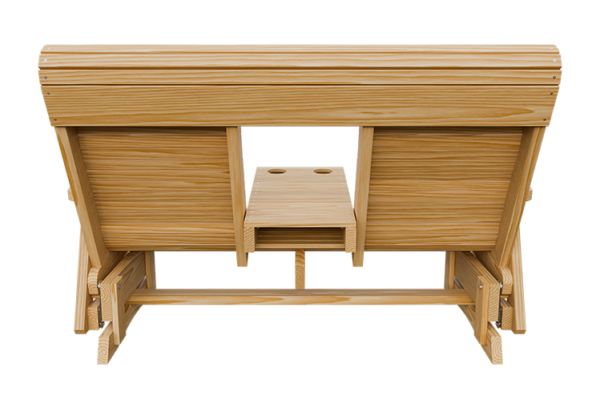 5’ Wood Rollback Glider w/ Console - Image 5
