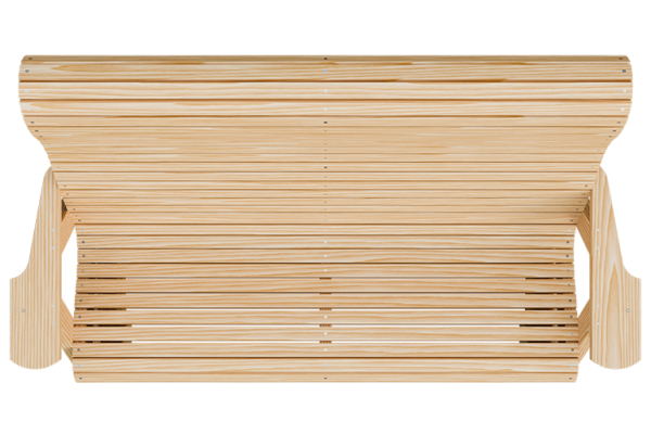 5’ Wood Rollback Glider - Image 2