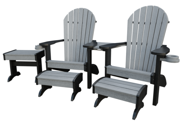Poly Adirondack Companion Deluxe Set