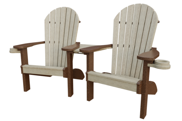 Poly Adirondack Companion Set