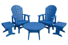 Poly Adirondack Set