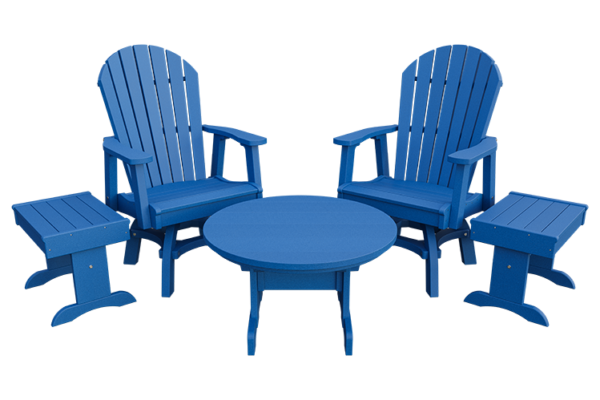 Poly Adirondack Set