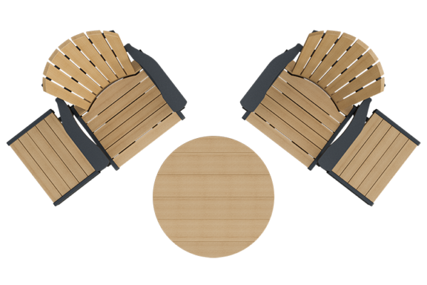 Poly Adirondack Set - Image 2